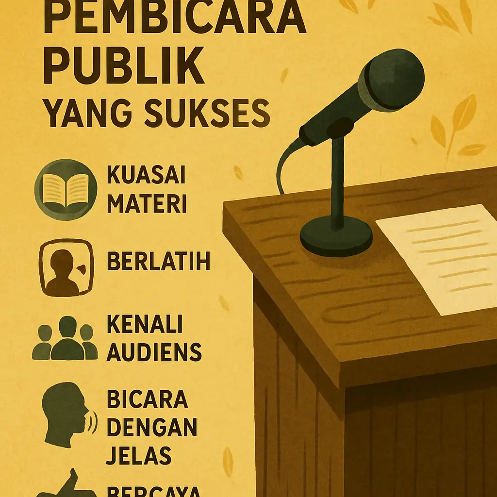 Cara Menjadi Pembicara Publik yang Sukses