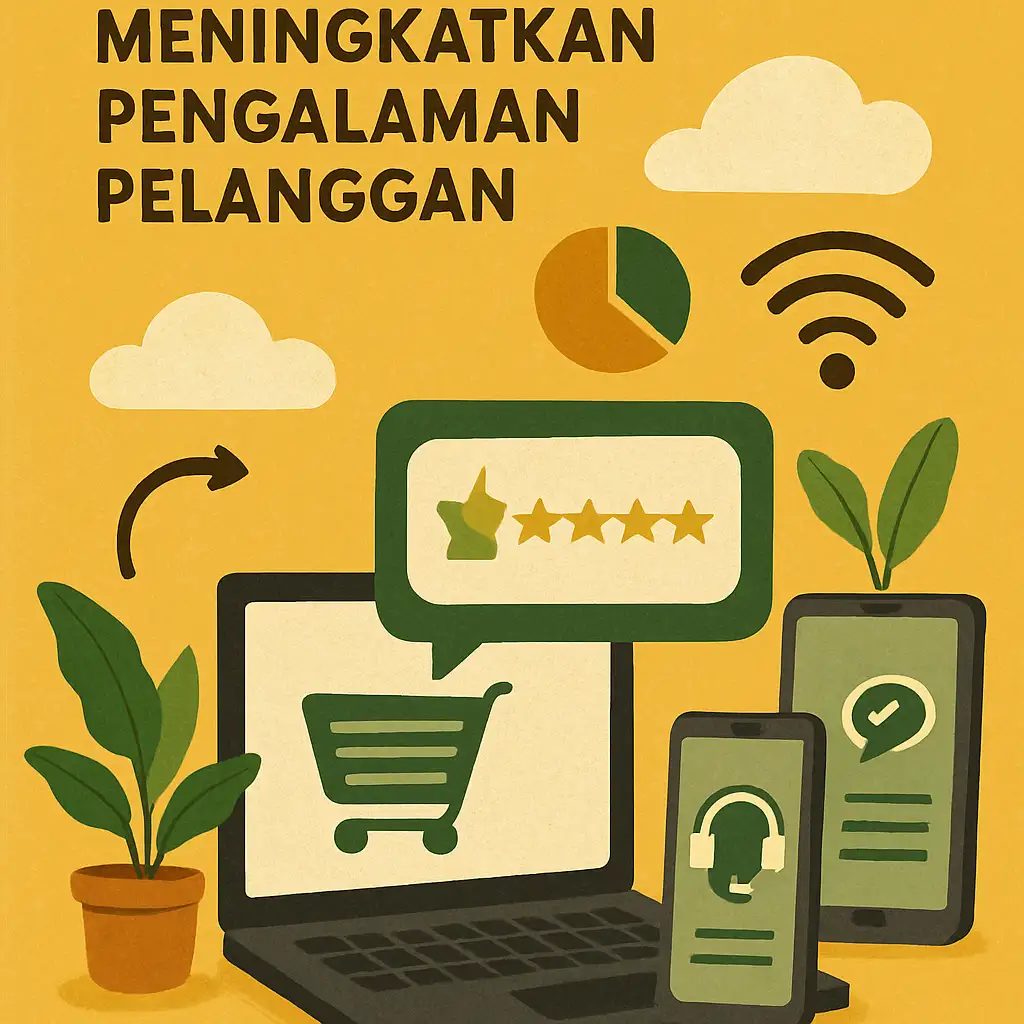 Menggunakan Teknologi untuk Meningkatkan Pengalaman Pelanggan