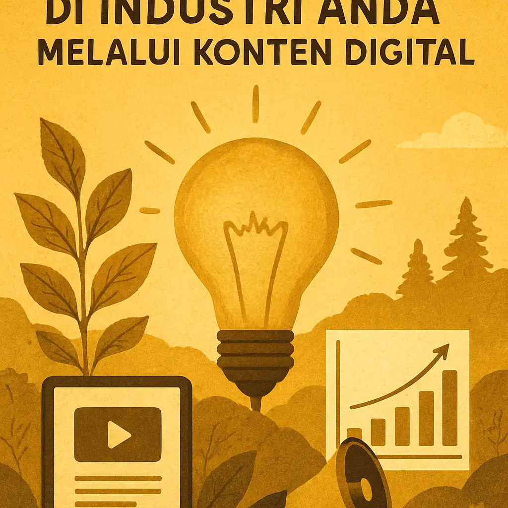 Menjadi Pemimpin Pemikiran di Industri Anda Melalui Konten Digital